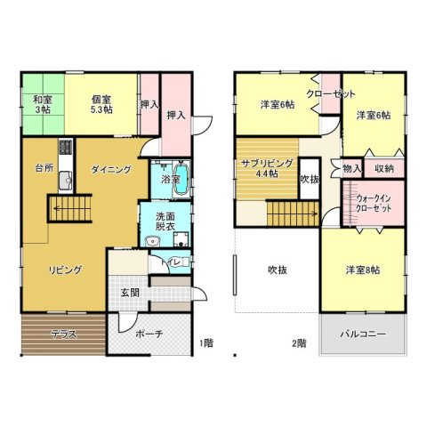 2026/10/31NEW　戸建　高山市国府町山本　2180万の間取り