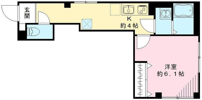 ビューノ巣鴨の間取り|間取りです。