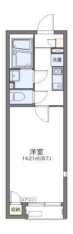 【間取り】 | レオネクストヴィラ羽生東 | 代表的な間取のため実際の間取とは異なる場合があります