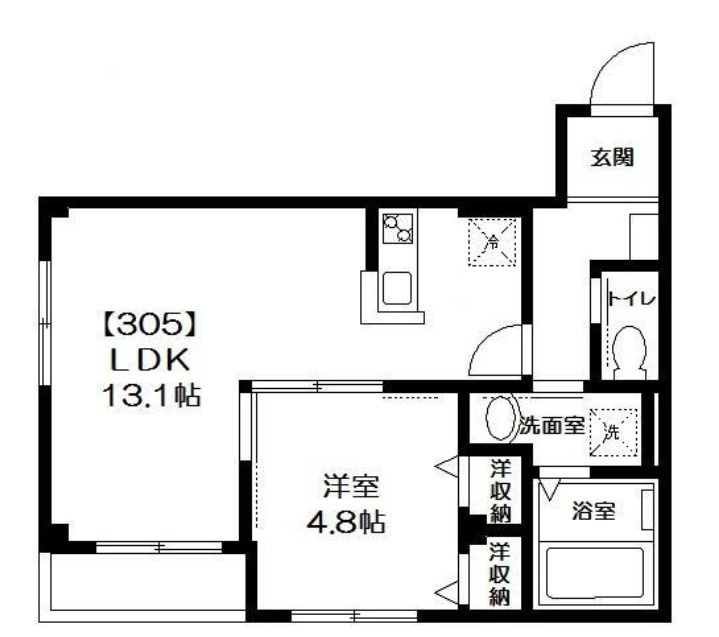 ビューノラメゾンの間取り