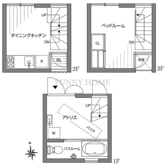 【間取り】 | 石双居