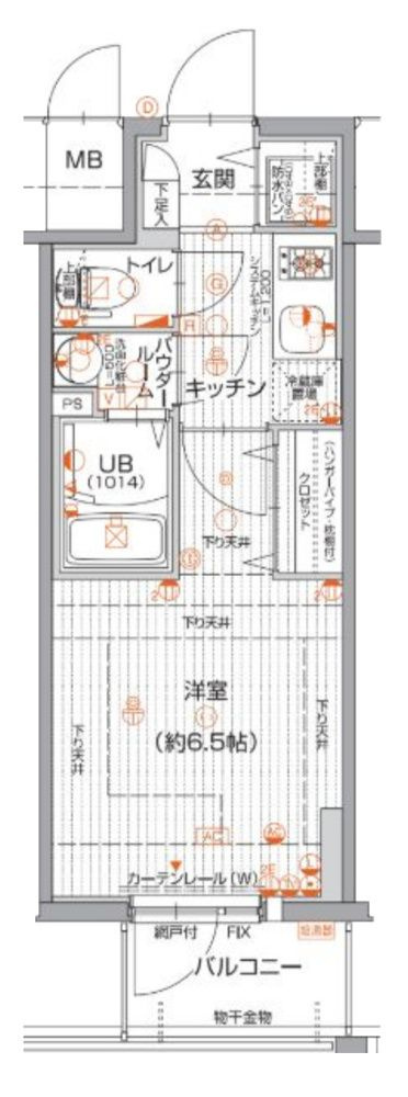 エスリード神戸三宮の間取り