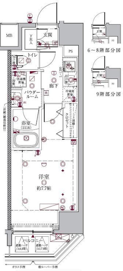 【間取り】 | クレイシアIDZ中野アーバンスクエア