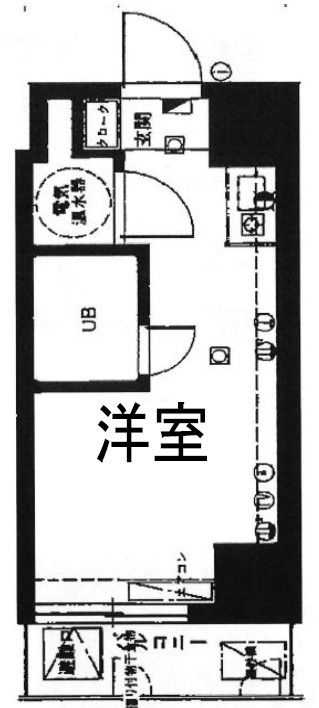 ライオンズマンション九段第２の間取り|間取りです。
