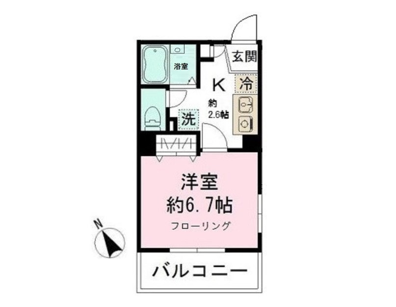 ミリアビタNo.5の間取り