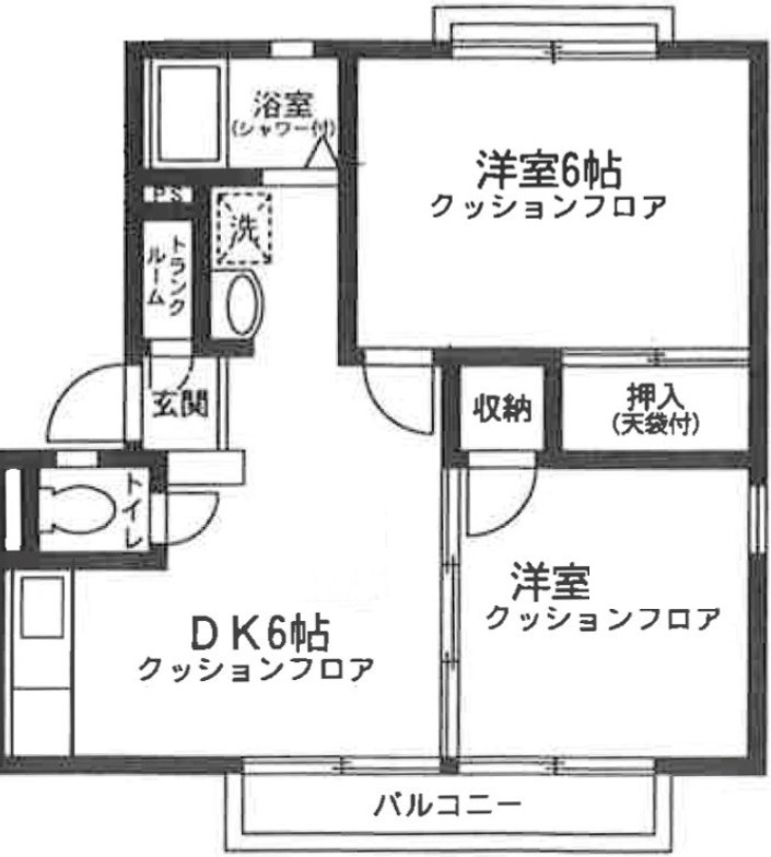ヤヨイユー の間取り|間取りです。