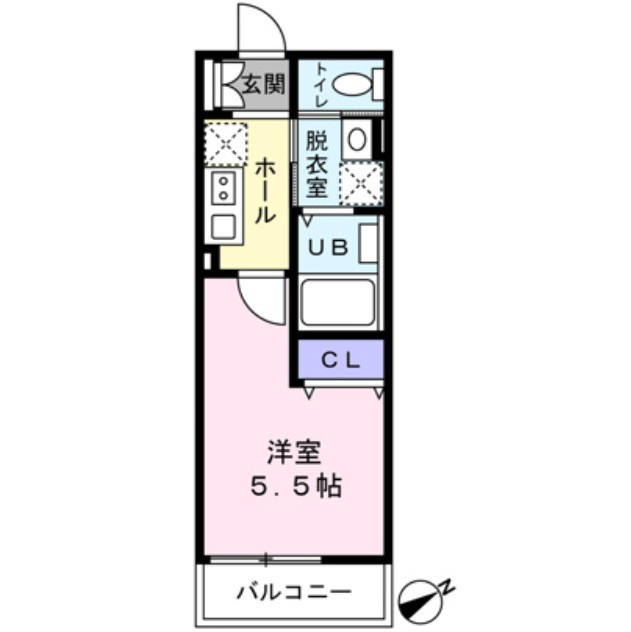 M.house ルビーの間取り