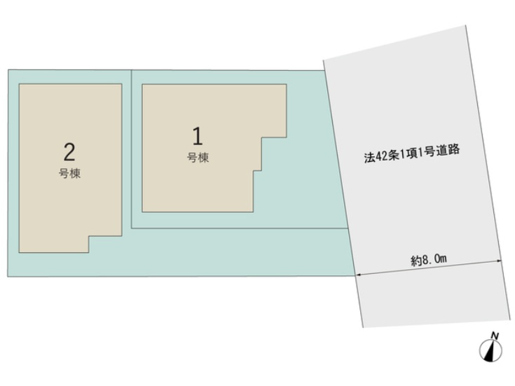 グラファーレ佐倉市宮前３丁目１１期の区画図
