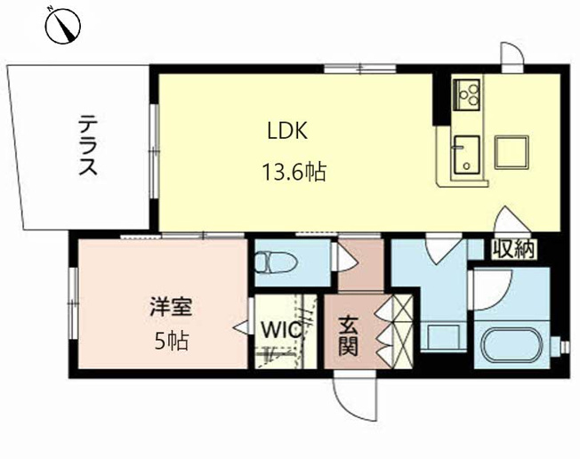 【間取り】 | シャーメゾン八尾