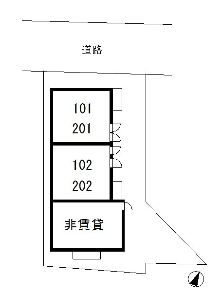 プレミールⅡの区画図
