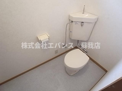 【トイレ】 | レインボーハウス千葉寺 | 落ち着いたトイレです