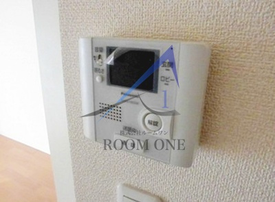 カーサポトロのセキュリティ|モニター付きインターホンです。