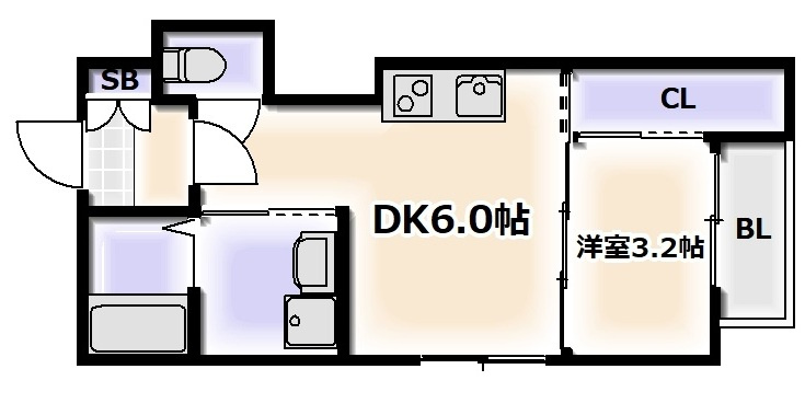 Granstella帝塚山の間取り