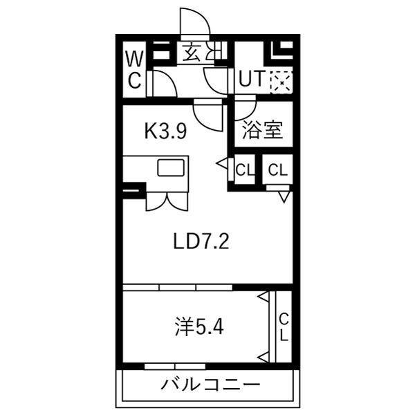 セレーヌの間取り
