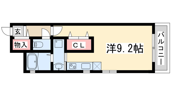 【間取り】 | クレアート新大阪パンループ