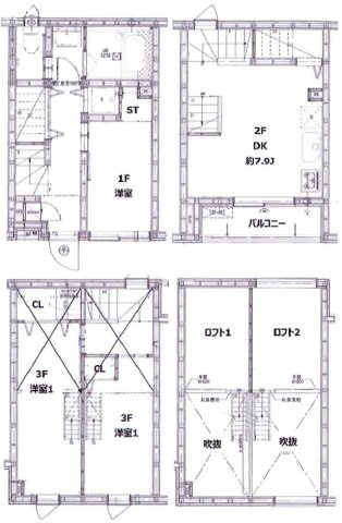 グランティーズ大森の間取り|間取りです。