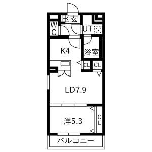 セレーヌの間取り