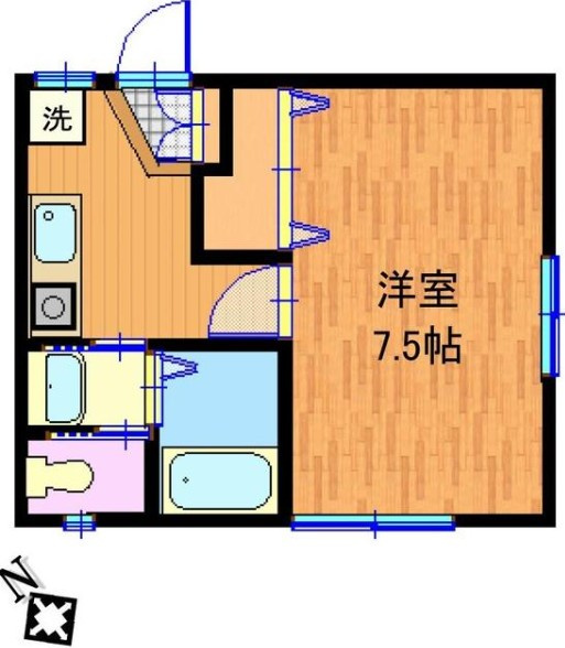 メルペールの間取り