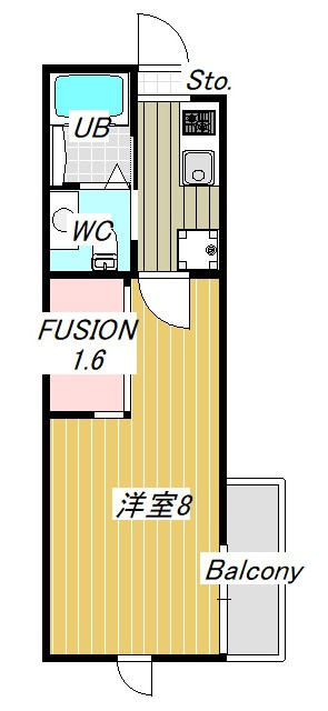 サンライズ津田沼Ⅲの間取り