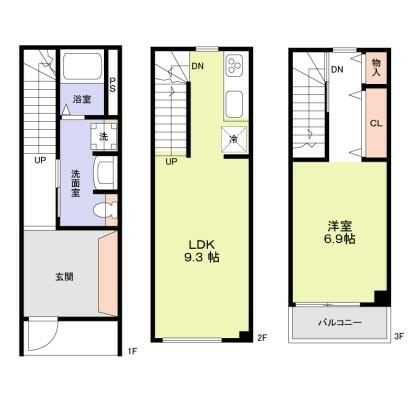 ヴィラナチュール上水本町の間取り