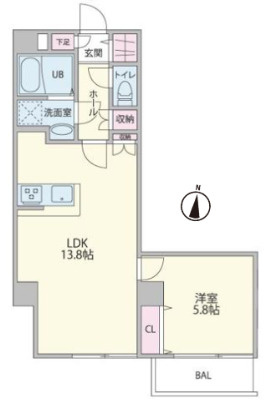 【間取り】 | ディアコート三軒茶屋