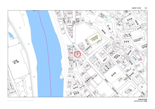 26/10/31NEW　土地　下呂市森　1500万の地図