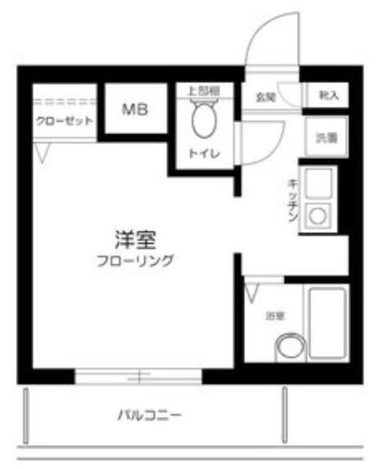 メインステージ中野坂上の間取り