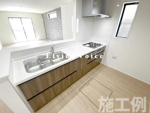 【仲介手数料０円】相模原市南区東大沼6期　新築一戸建てのキッチン|相模原市南区東大沼6期　新築一戸建て