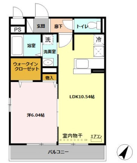 ロワジールの間取り
