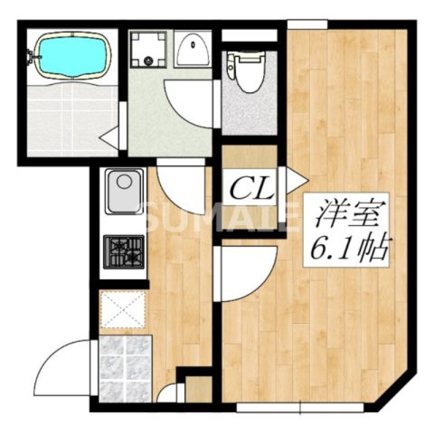 ル・クレアⅢの間取り|間取り☆