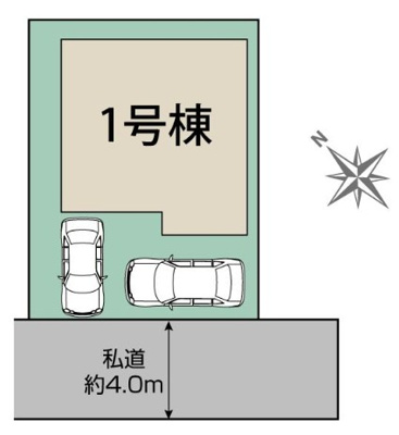【区画図】 | 藤沢市本藤沢6丁目 新築戸建 全1棟