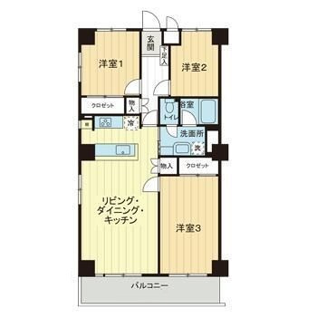 ソフトタウン小島町の間取り|間取りです。