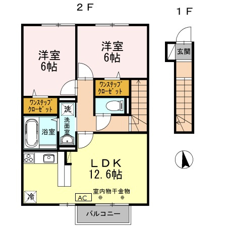 ミリオンフルールの間取り|☆稲美町　ミリオンフルール☆