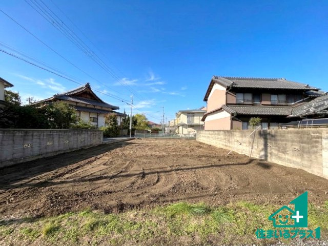 ●31(土)1(日)3(祝)現地説明会！大和郡山市新木町　第1期　新築一戸建ての外観|現在はこんな感じです。完成までが待ち遠しいですね。