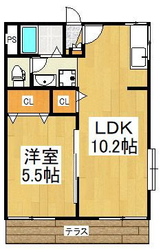 セントヴィレッヂの間取り