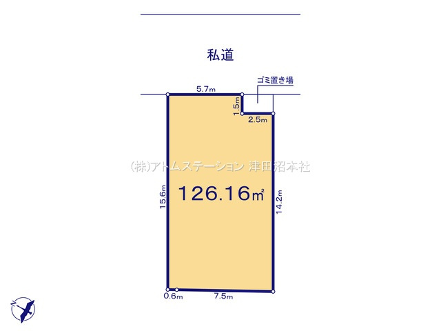 【土地図】 | アトムセレクト船橋市高野台２３ｰ１期　１9区画