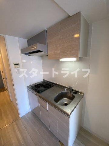 大阪市淀川区新北野１丁目の賃貸マンションのキッチン