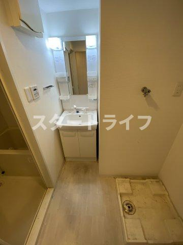大阪市淀川区新北野１丁目の賃貸マンションの洗面所