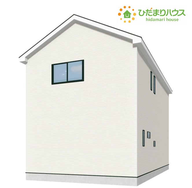高萩市高萩第4　新築戸建　1号棟の外観パース|お気軽にお問い合わせくださいませ!(^^)!