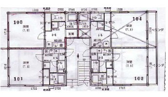 レジデンス　シュウワの間取り