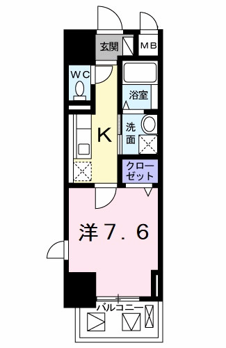 クラシェス新長田の間取り|☆神戸市長田区　クラシェス新長田☆