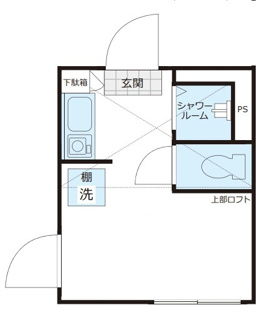 【間取り】 | Shanti Casa四谷若葉 | 間取りです。