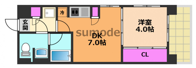 【間取り】 | ランティエ茨木大手町