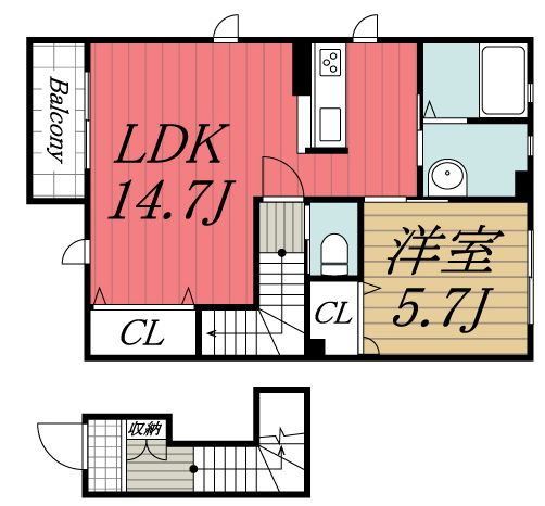 【間取り】