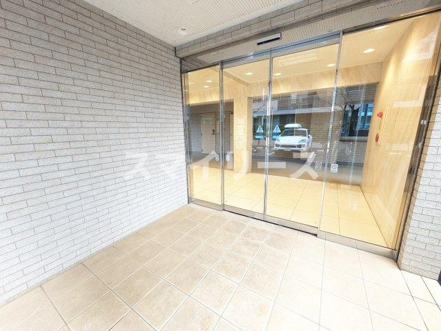 T's garden北柏3号棟のエントランス