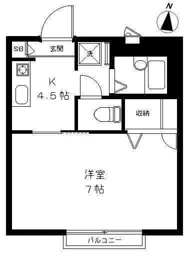 ドエル神楽坂の間取り