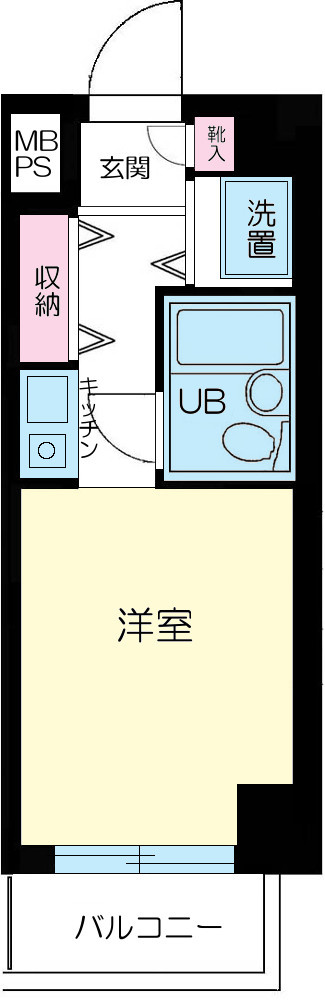 ライオンズマンション蒲田第3の間取り|間取り