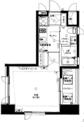 【間取り】 | ラ・エテルノクレアート南雪谷