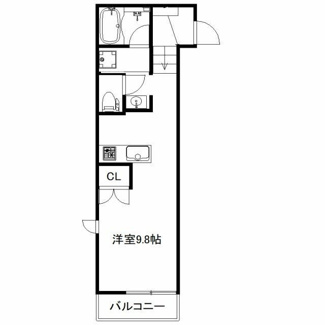 【間取り】 | ヴィラ高島平 | 間取りです。