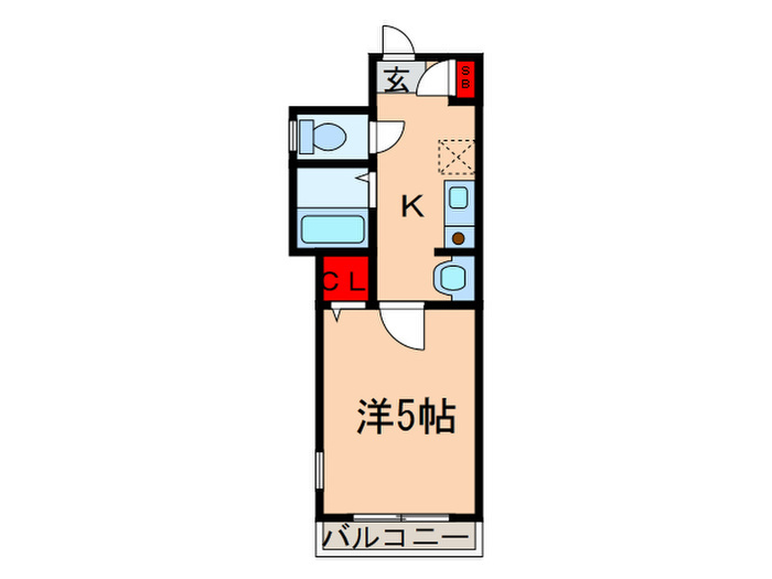 第５カネサカの間取り